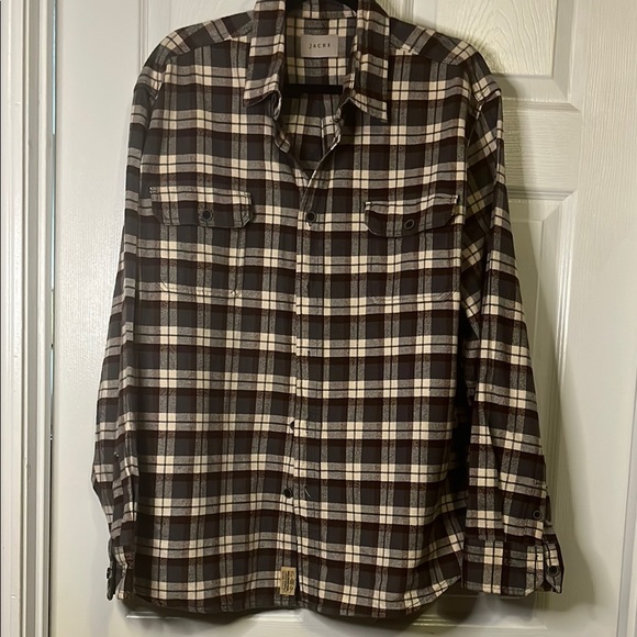 Jachs Brown Plaid Men's Shirt - Picture 6 of 6